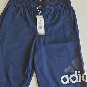 Adidas Men's Blue Athletic Pants